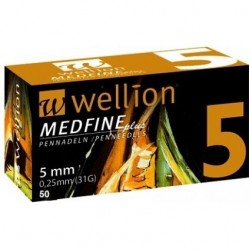 WELLION MEDFINE 5mm (50)