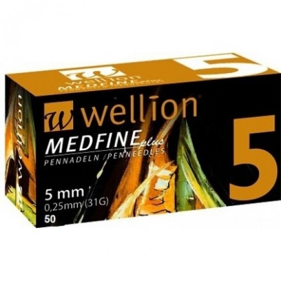 WELLION MEDFINE 5mm (50)