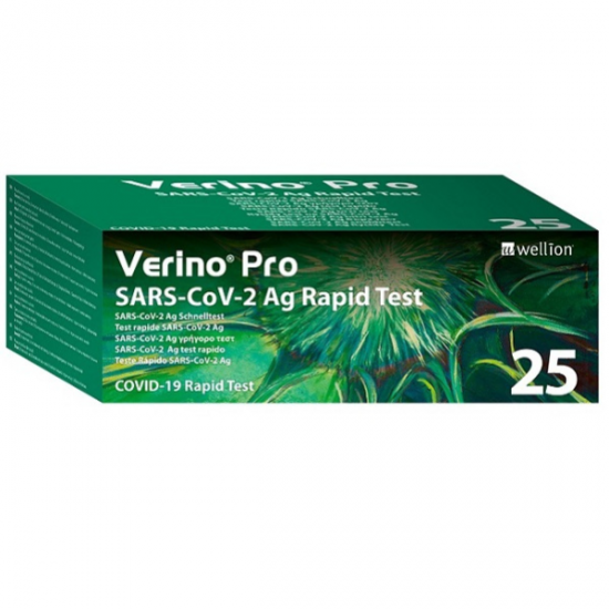 WELLION VERINO PRO SARS-COV-2 AG RAPID TEST 25 PCS 