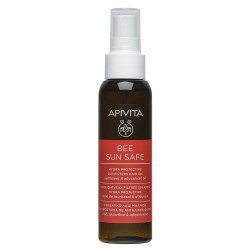 Apivita Bee Sun Safe Hydra Protection Sun Filters Hair Oil Αντηλιακό Λάδι Μαλλιών για Προστασία με Ηλίανθο & Λάδι Αβυσσινίας 100ml