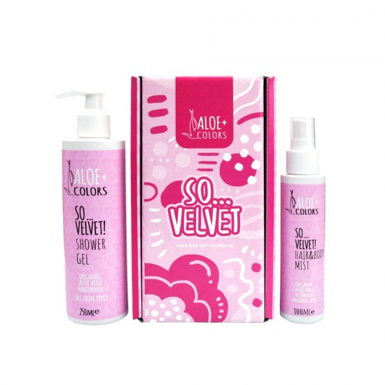 ALOE+COLORS SO VELVET GIFT SET