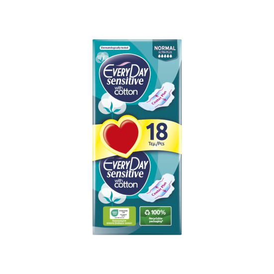 EVERYDAY SENSITIVE UL PL NORMAL ECONOMY 18T ΣΕΡΒΙΕΤΕΣ