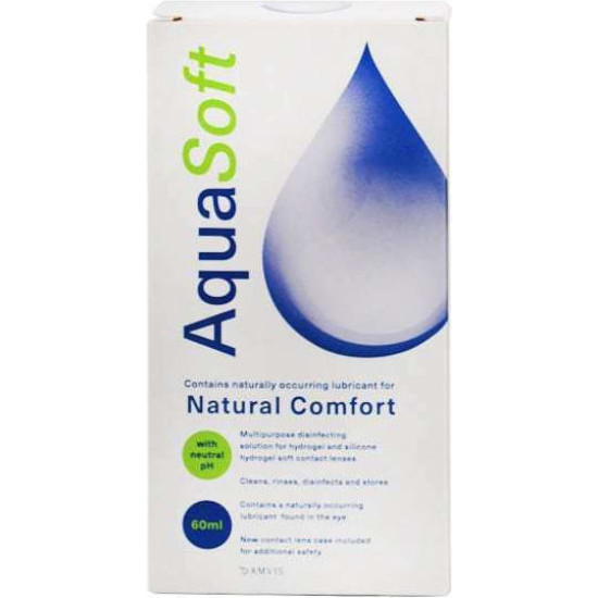 AMVIS AQUASOFT ΥΓΡΟ ΦΑΚΩΝ ΕΠΑΦΗΣ 60ML 