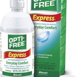 ALCON OPTI-FREE EXPRESS ΥΓΡΟ ΦΑΚΩΝ ΕΠΑΦΗΣ 355ML 
