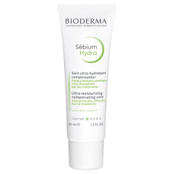 Bioderma Sebium Hydra Εξαιρετικά Ενυδατική Κρέμα για Πολύ Ξηρό με Τάση Ακμής Δέρμα, 40ml