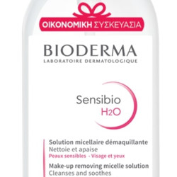 Bioderma Sensibio H2O Διάλυμα Καθαρισμού με Αντίστροφη Αντλία, 850ml