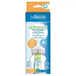 Dr Browns Μπιμπερό Πλαστικό Options+ 330ml 1 Τεμάχιο 