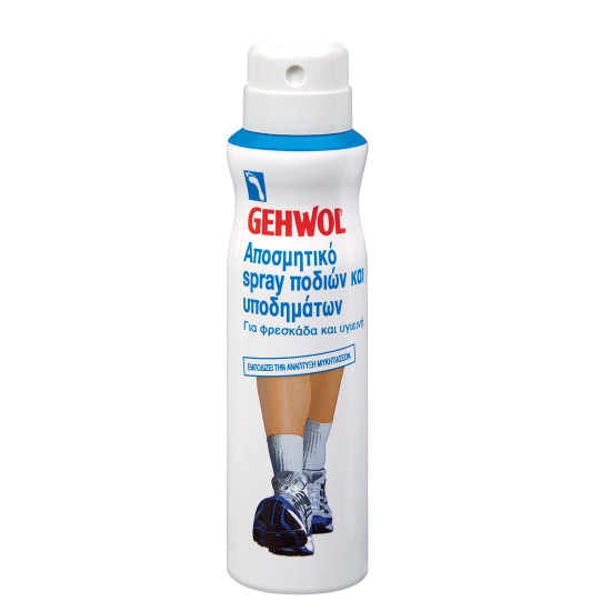 Gehwol Foot & Shoe Deodorant Spray Αποσμητικό Σπρέι Ποδιών & Υποδημάτων, 150ml Gehwol Foot & Shoe Deodorant Spray Αποσμητικό Σπρέι Ποδιών & Υποδημάτων, 150ml