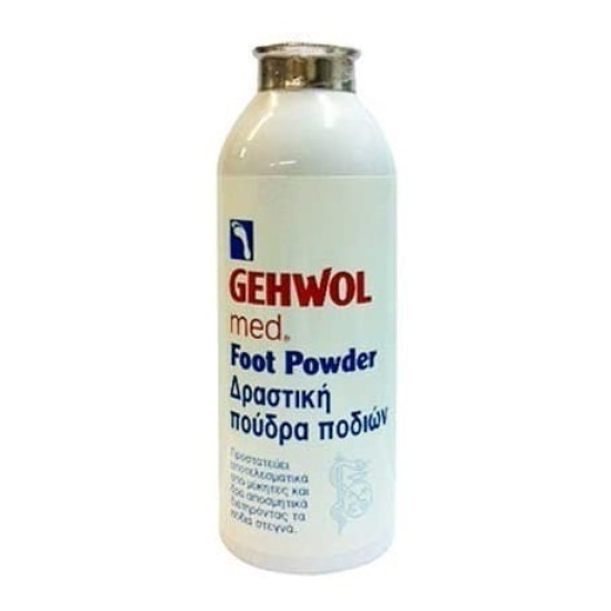 Gehwol Med Foot Powder Δραστική Πούδρα Ποδιών, 100gr Gehwol Med Foot Powder Δραστική Πούδρα Ποδιών, 100gr