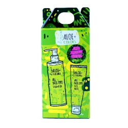 ALOE+COLORS SHAMPOO+HAIR MASK SET ALL HAIR TYPES 250+150ML