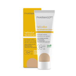 Pharmasept Heliodor Face Tinted Sun Cream Αντηλιακή Κρέμα Προσώπου με Χρώμα SPF30 50ml