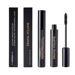 Korres Volcanic Minerals Drama Volume Μάσκαρα για Μέγιστο Όγκο 01 Black, 1τμχ