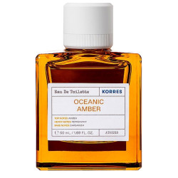 Korres Oceanic Amber Eau De Toilette Ανδρικό Άρωμα, 50ml