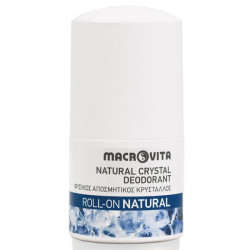 Macrovita Natural Αποσμητικός Κρύσταλλος σε Roll-On, 50ml