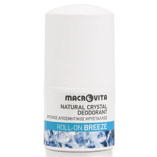 Macrovita Breeze Αποσμητικός Κρύσταλλος σε Roll-On, 50ml Macrovita Breeze Αποσμητικός Κρύσταλλος σε Roll-On, 50ml