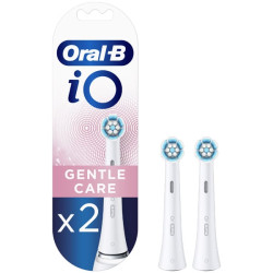 Oral-B iO Gentle Care Ανταλλακτικές Κεφαλές Ηλεκτρικής Οδοντόβουρτσας, 2τεμ
