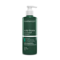 Pharmasept Scalp Biome Oily Dandruff Shampoo Σαμπουάν με Πρεβιοτικά Κατά της Λιπαρής Πιτυρίδας 400ml