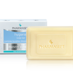 Pharmasept Hygienic Soap Bar Σαπούνι για Χέρια, Πρόσωπο & Σώμα με Ήπια Αντισηπτική Δράση 100gr