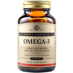 Solgar Omega 3 Triple Strength, 50softgels