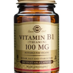 SOLGAR B1 100MG VEGETABLE 100CAP