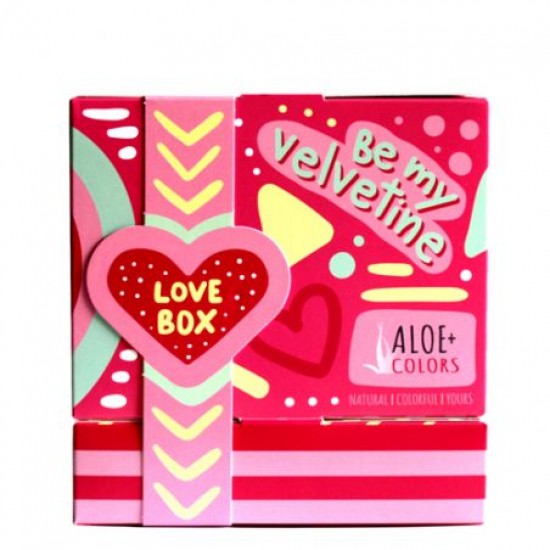 ALOE+COLORS BE MY VALENTINE LOVE BOX