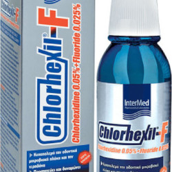 InterMed Chlorhexil-F Στοματικό Διάλυμα Καθημερινής Προστασίας κατά της Πλάκας & της Κακοσμίας 250ml