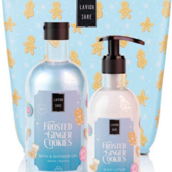 Lavish Care Frosted Ginger Cookies Σετ Περιποίησης για Ενυδάτωση & Καθαρισμό Σώματος 3τμχ