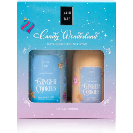 Lavish Care Frosted Ginger Cookies Σετ Περιποίησης για Ενυδάτωση & Καθαρισμό Σώματος 3τμχ