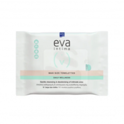 Intermed Eva Intima Pocket Size Towelettes Daily Wellness Πανάκια Καθαρισμού της Ευαίσθητης Περιοχής 10τεμ