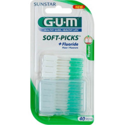GUM 632 ΜΕΣΟΔΟΝΤΙΑ SOFT-PICKS REGULAR 40ΤΜΧ