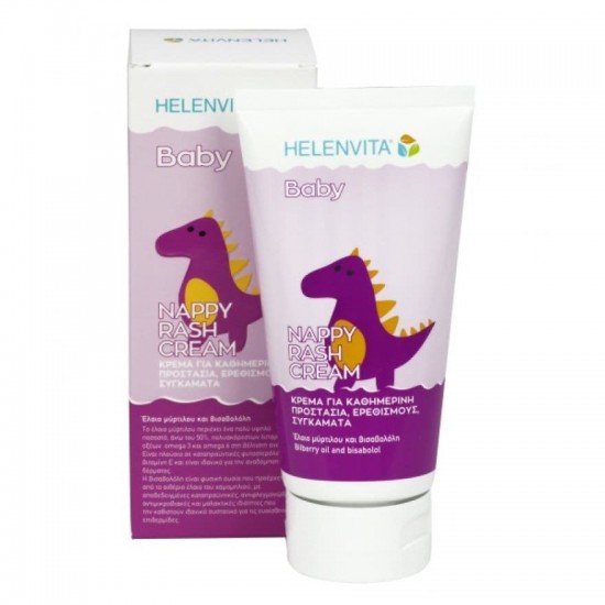 Helenvita Baby Nappy Rash Cream Κρέμα για την καθημερινή προστασία από ερεθισμούς & συγκάματα 150ml