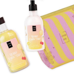 Lavish Care Merry Lemon Tart Σετ Περιποίησης για Ενυδάτωση & Καθαρισμό Σώματος 3τμχ
