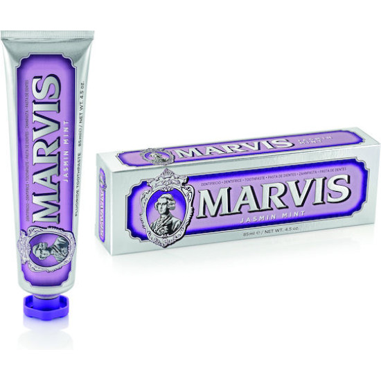 Marvis Jasmin Mint Οδοντόκρεμα για Πλάκα , Τερηδόνα & Ουλίτιδα 85ml