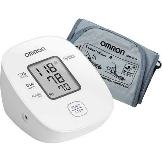Omron M2 Basic Ηλεκτρονικό Πιεσόμετρο Μπράτσου με ανίχνευση Αρρυθμίας HEM-7121J-E