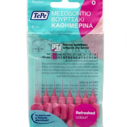 TePe Original Μεσοδόντια Βουρτσάκια 0.4mm Φούξια 8τμχ