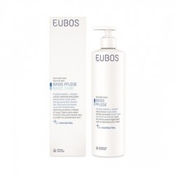Eubos Liquid Blue Καθαρισμός Προσώπου & Σώματος  Χωρίς Άρωμα 400 ml