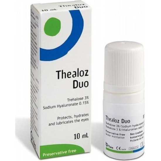 Thea Pharma Hellas Thealoz Duo Οφθαλμικές Σταγόνες 10ml