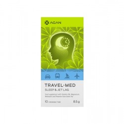 AGAN TRAVEL MED SLEEP & JET LAG 10 CHEWABLE TABS