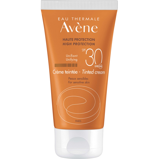 Avène - Αντηλιακή Κρέμα Με Χρώμα SPF 30 για το ξηρό & πολύ ξηρό δέρμα του προσώπου - 50ml