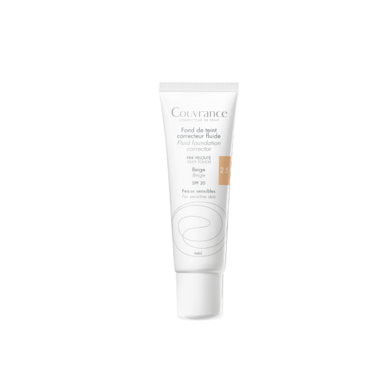 Avène Couvrance  Υγρό Διορθωτικό Make Up -  2.5 Beige 30ml