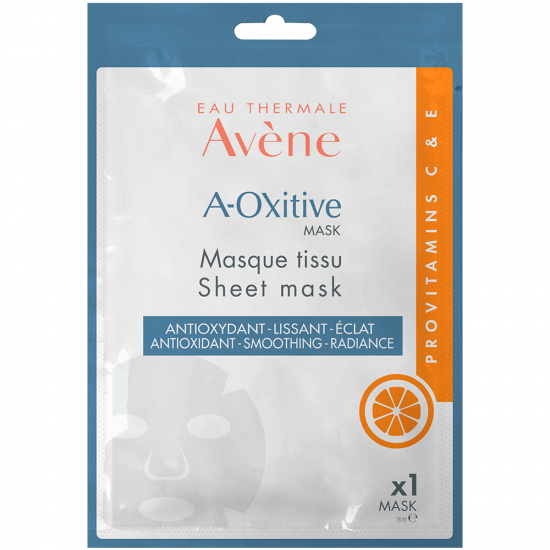 Avène A-Oxitive Υφασμάτινη Μάσκα Με Αντιοξειδωτική Δράση Για Λείανση & Λάμψη 18ml