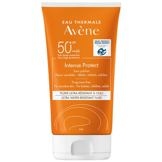 Avène Intense Protect SPF50+ Αντηλιακό για Προστασία από UVB-UVA-Μπλε φως - Πρόσωπο & Σώμα 150ml