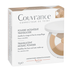 Avène Couvrance Πολύχρωμη Πούδρα για Αποτέλεσμα Nude Mat  - Translucide  -10g