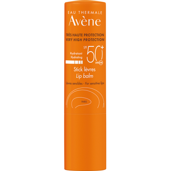 Avène - Αντηλιακό Στικ Χειλιών SPF50+ - Για προστασία, θρέψη & ενυδάτωση - 3g