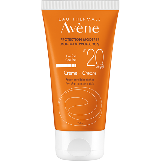 Avène - Αντηλιακή Κρέμα SPF 20 για το ξηρό & πολύ ξηρό δέρμα του προσώπου - 50ml