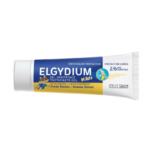 Elgydium Kids Banana Παιδική Οδοντόπαστα με γεύση Μπανάνα 50ml