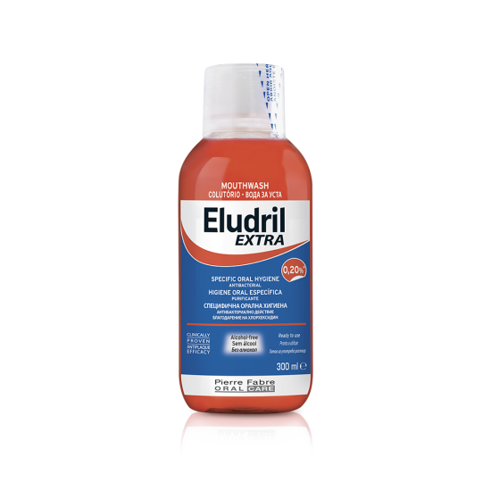 Eludril Extra Στοματικό Διάλυμα Χλωρεξιδίνης 0,20% 300ml