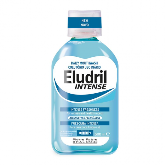 Eludril Intense Στοματικό διάλυμα για Αίσθηση Φρεσκάδας 500ml